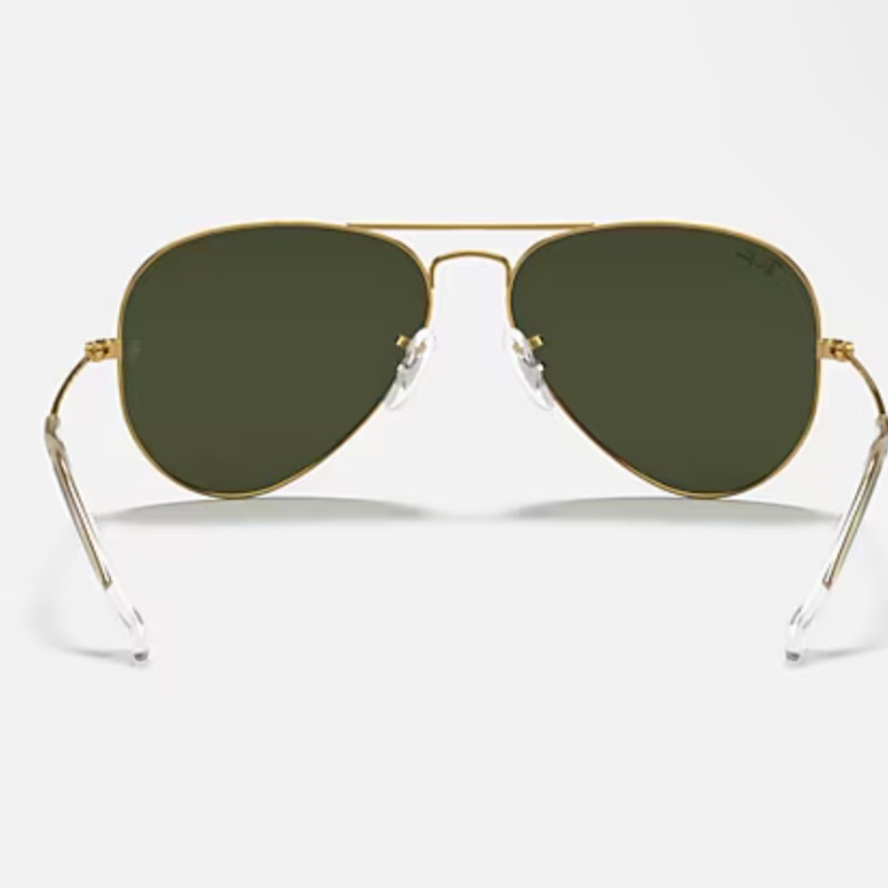 Ray-Ban Gold Aviator Sunglasses classic.Size L. New , no box - Picture 3 of 12